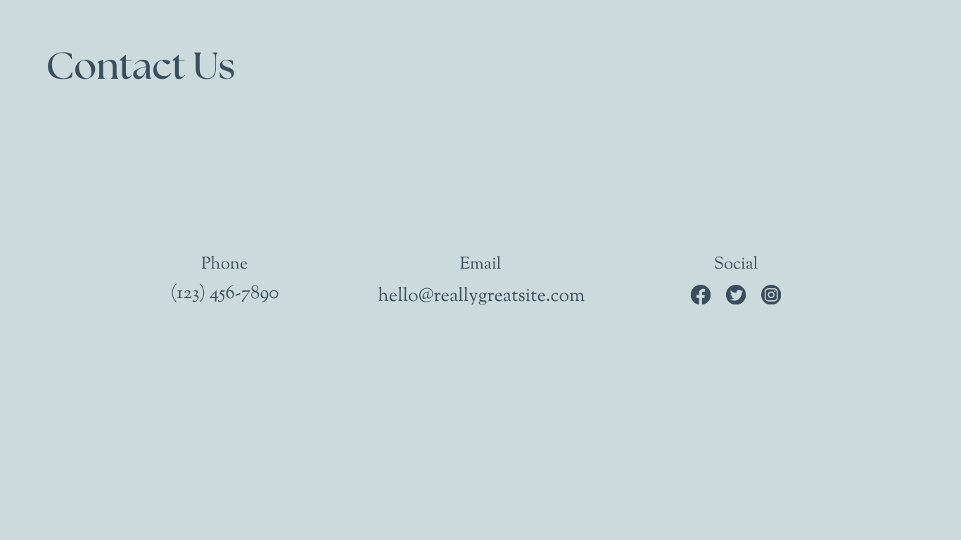 Contact Us